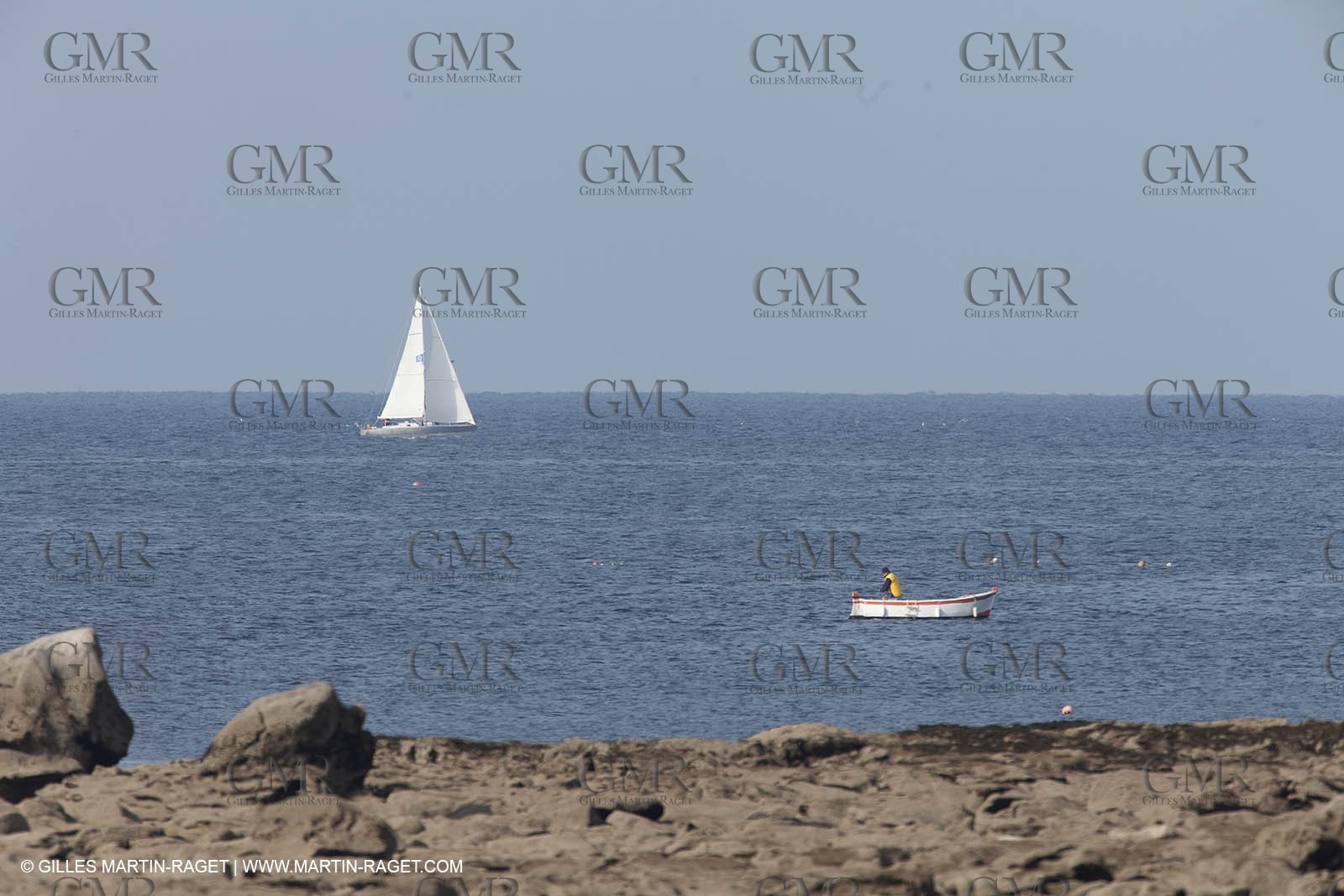 19 05 2010 - Brest (FRA,29) -  Pen Duick V in the Brest straight
