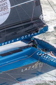 07 11 2021, Le Havre (FRA), Départ Transat Jacques Vabre 2021