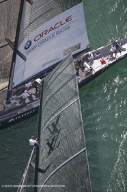 29 01 2009 - Auckland (NZL) - Louis Vuitton Pacific Series - BMW ORACLE Racing - Training