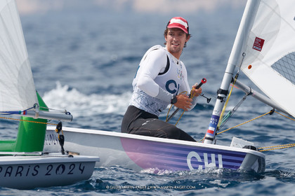 07 08 2024, Marseille (FRA), Paris 2024 Olympic Games, Sailing, Race Day 10, ILCA Medals races