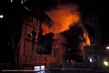 Fos mer - Sollac steel plant