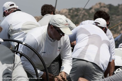 19 05 2010 - La Maddalena (ITA, Sardinia) Louis Vuitton Trophy - BMW ORACLE Racing - Training