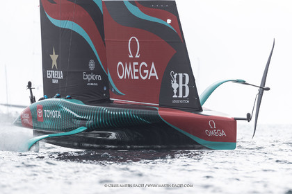 12:10 2024, Barcelona (ESP), Louis Vuitton 37th America's Cup, Final Match, Race Day 1, Race 1