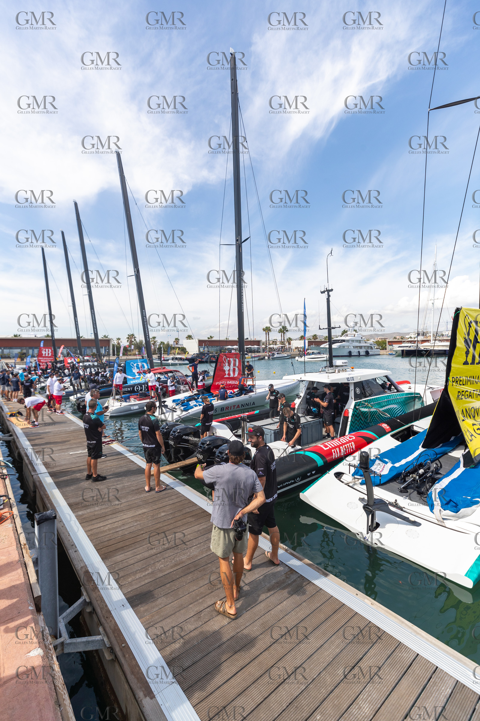16 09 2023, Vilanova i La Geltru (ESP), 37th America's Cup, 1st Preliminary Regatta, Race Day 2