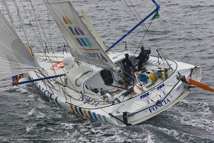 02 10 2007 - Le Havre (FRA,76) - Transat Jacques Vabre 2007 - Départ monos IMOCA