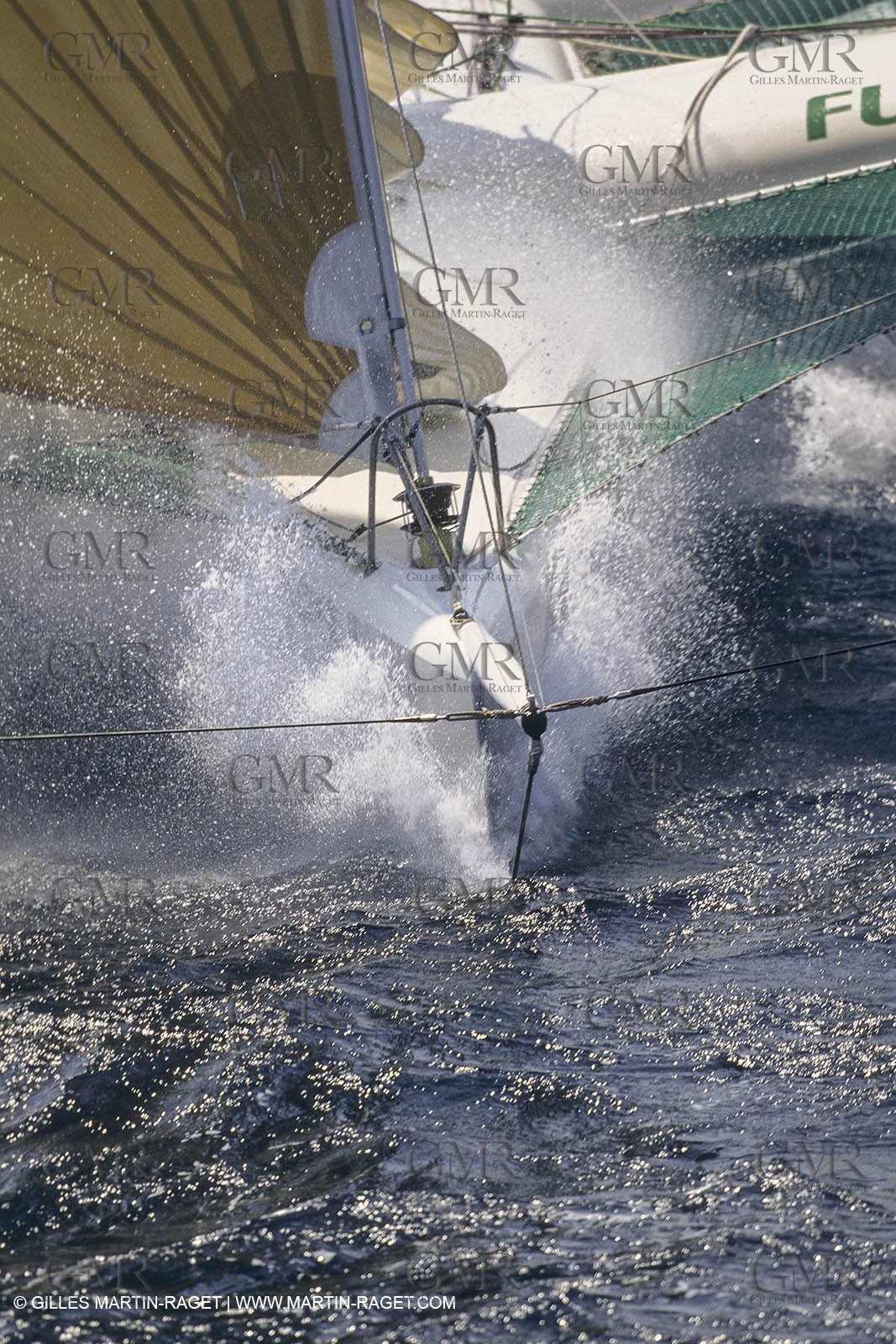 Yacht Racing, Multihull, ORMA 60, Loick Peyron, Fujicolor