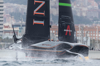 12:10 2024, Barcelona (ESP), Louis Vuitton 37th America's Cup, Final Match, Race Day 1, Race 1