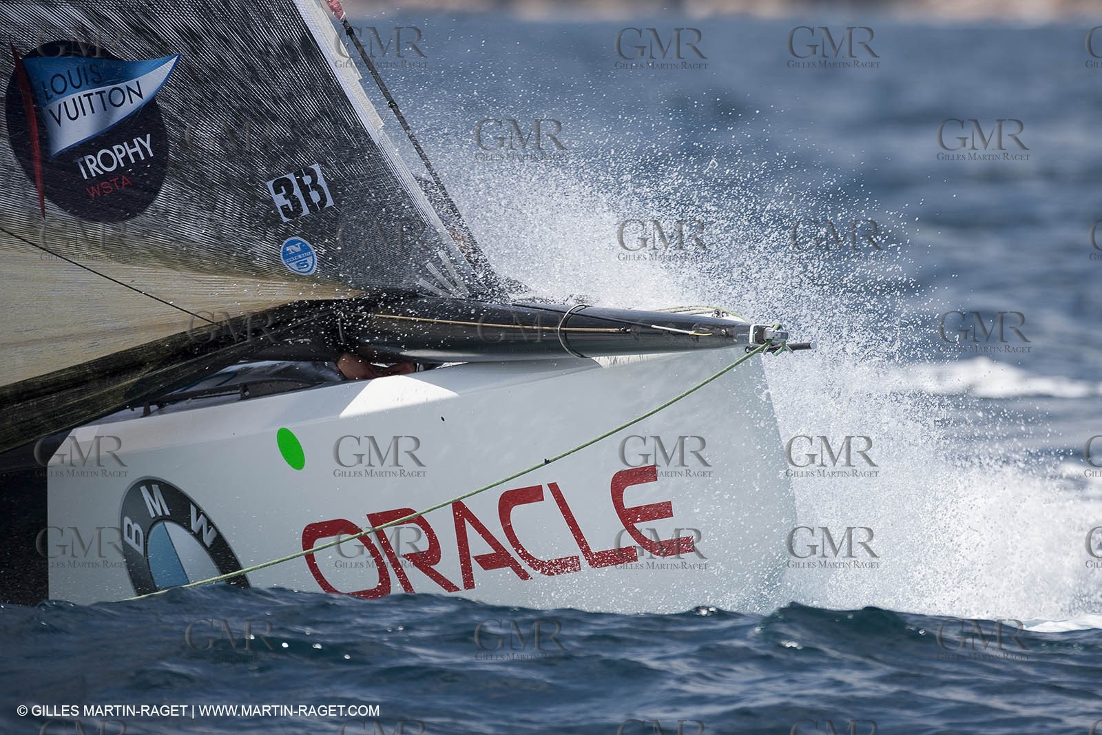 19 05 2010 - La Maddalena (ITA, Sardinia) Louis Vuitton Trophy - BMW ORACLE Racing - Training