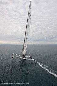 06 02 2010 - Valencia (ESP) - 33rd America's Cup - BMW ORACLE Racing - Last preparation day