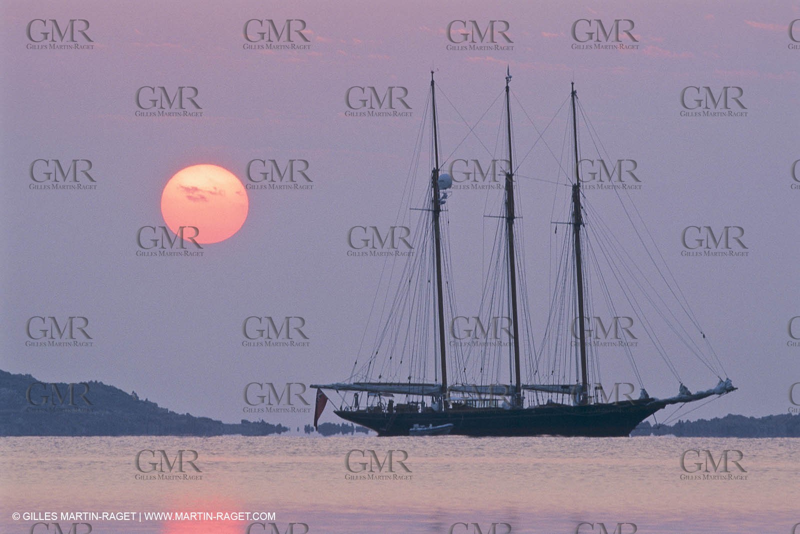 Costa Smeralda (Italia, Sardinia), Shenandoah - Classic yachts in La Maddalena archipelago, Shenandoah