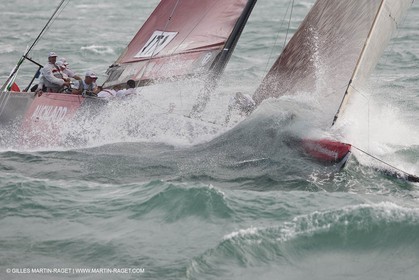 05 02 2009 - Auckland (NZL) -  Louis Vuitton Pacific Series -  Racing Day 4 - Round Robin 2