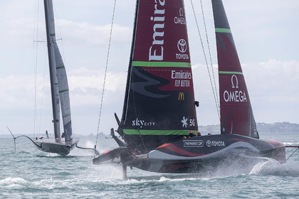 08 12 2020 - Auckland (NZL) - 36th America's Cup - Practice Sessions - Day 1