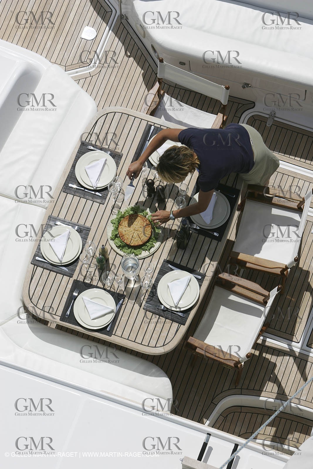 Privilege 585 - Go Free - Martinique Voile - Croisière - Repas