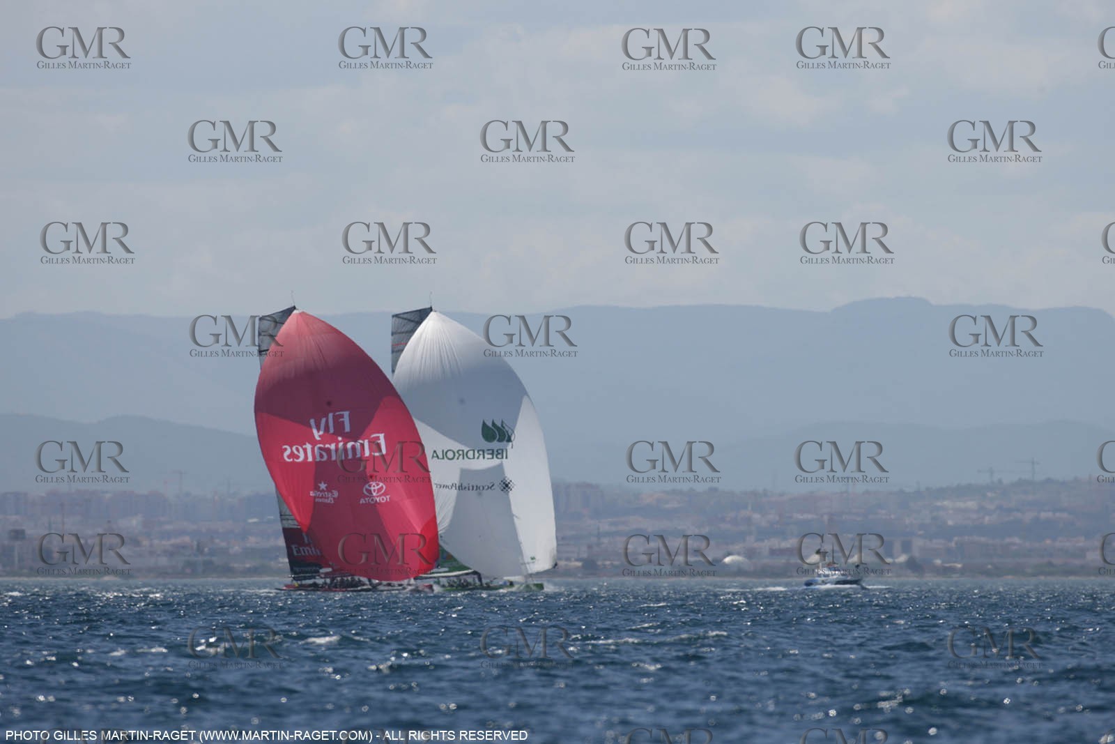 14 05 2007-Valencia (Spain)- 32nd America's Cup - Louis Vuitton Cup - Semi-final - Day 1 - BMW ORACLE racing