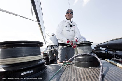 19 05 2010 - La Maddalena (ITA, Sardinia) Louis Vuitton Trophy - BMW ORACLE Racing - Training