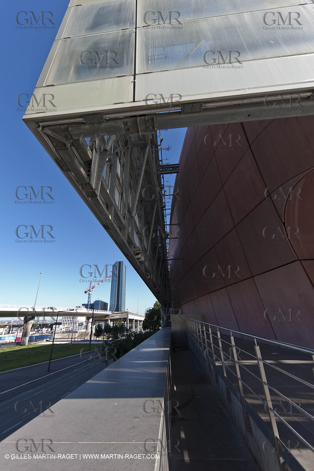 09 06 2012 - Marseille (FRA,13) - Euromeditérranée neighborood - Departemental archives Builgin Gaston Deferre