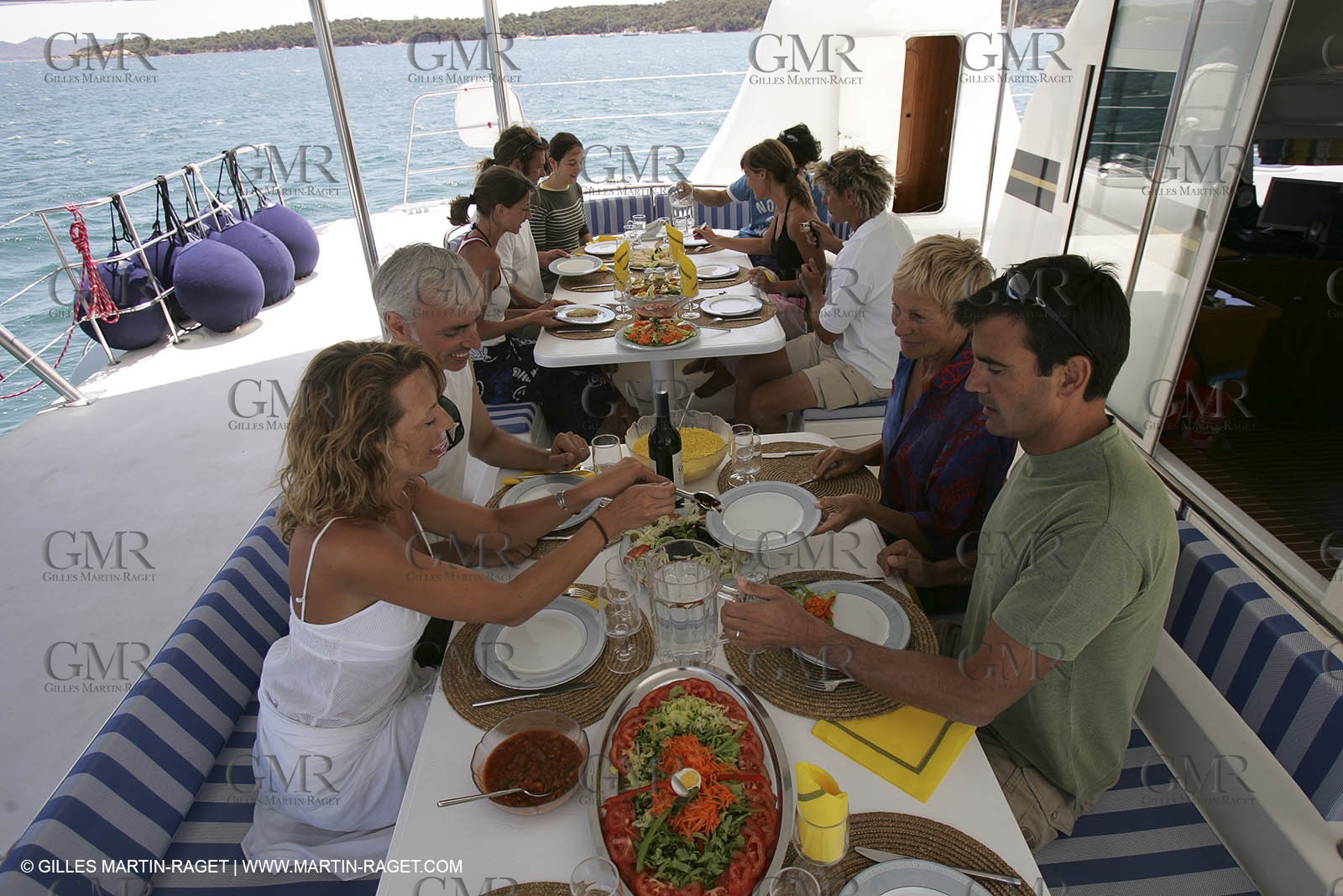 DreamCat Voile - Croisière - Repas