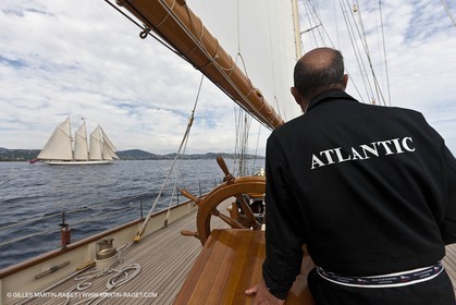 30 09 2010 - SainTropez (FRA,13) - Voiles de Saint Tropez 2010 - onboard Atlantic