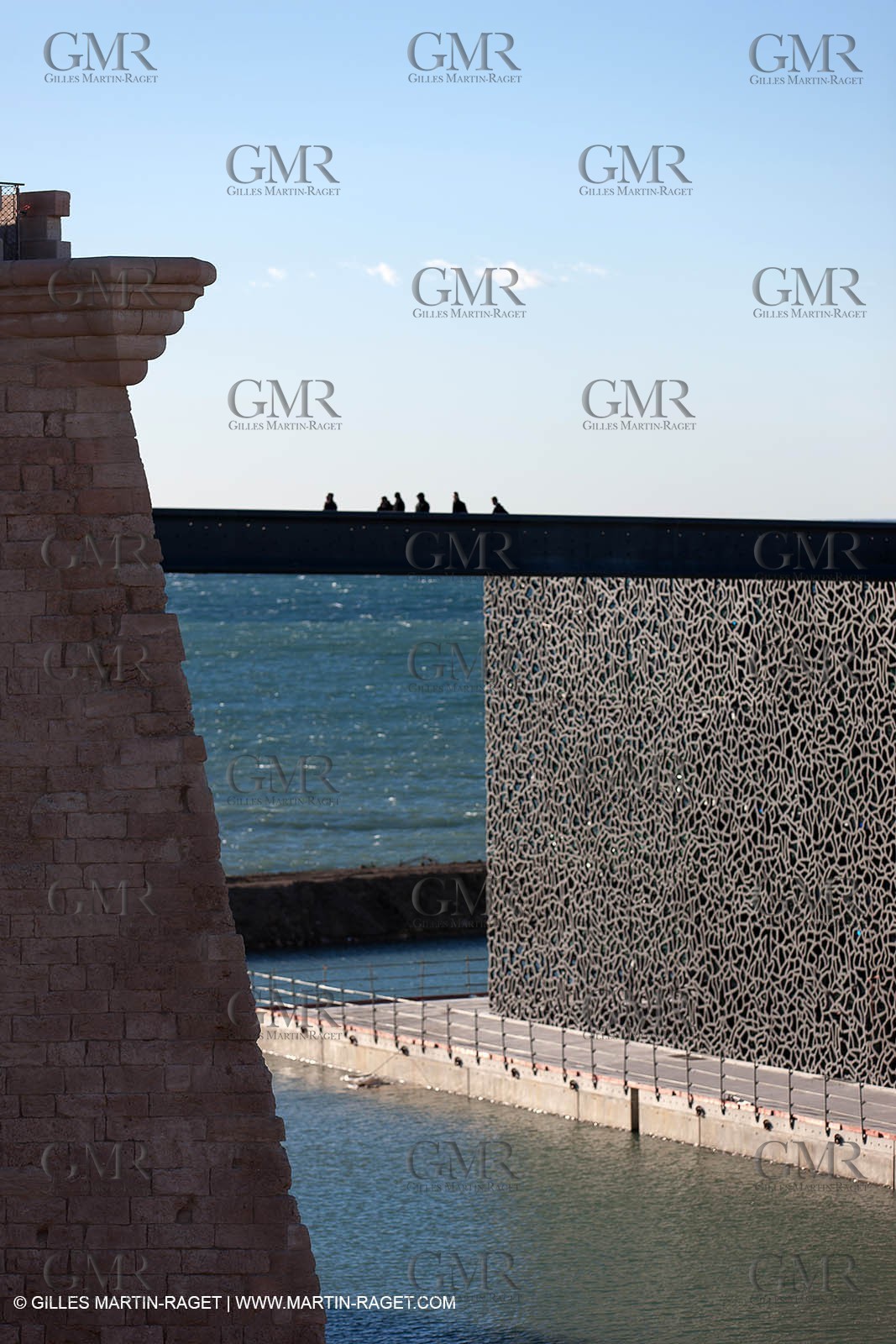 11 01 2013 - Marseille (FRA,13) - Marseille Provence 2013, European capital of Culture, J4 Esplanade, MUCEM Museum and Villa Mediterranée.