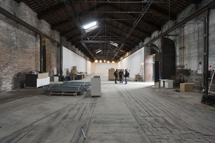 20 02 2012 - Venezia (ITA) - 34th America'sCup - Venezia 2012 America's Cup World Series - The Arsenale where the AC45 moorings, public village, media center and Club 45 will be located