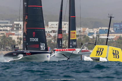 15 09 2023, Vilanova i La Geltru (ESP), 37th America's Cup, Preliminary Regatta N° 1, Race Day 3