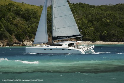 Cruising multihull sailing