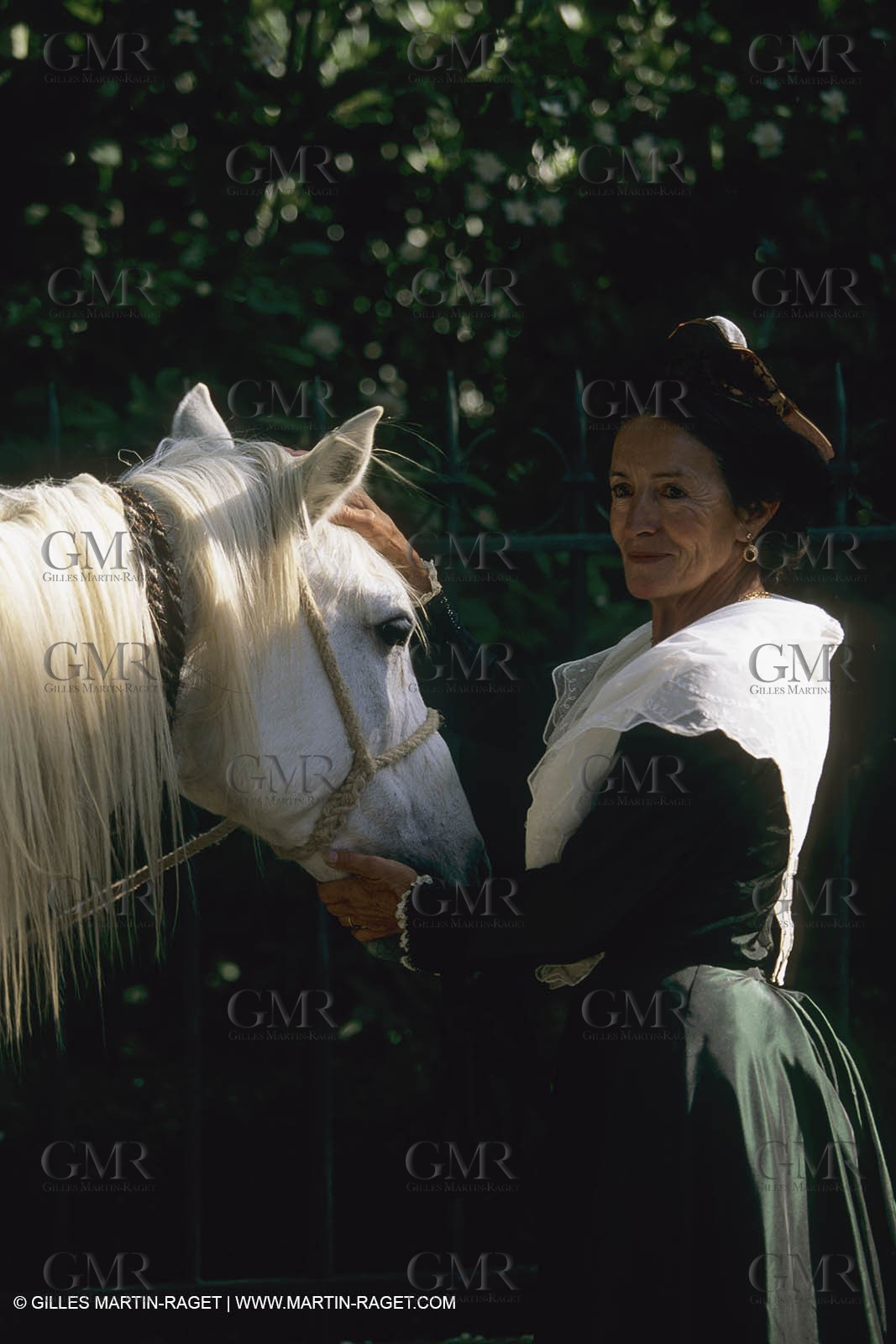 France, Provence, Traditionnal costume from Arles