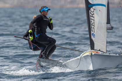 Marseille, (FRA,13), 2016 Rio Olympic Games, Sailing, 49er FX, Steyaert Sarah   Compan Aude (FRA)