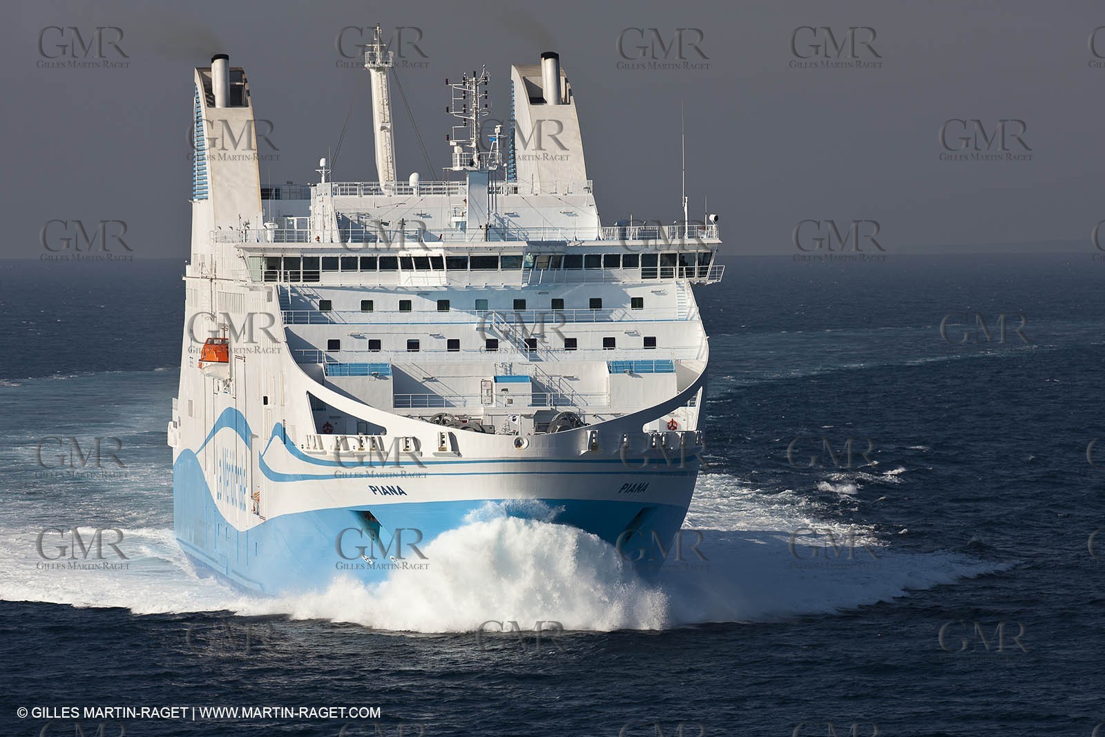 14 01 2012 - Marseille (FRA,13) - La Meridionale shipping company - the Piana off Marseille and the Calanques