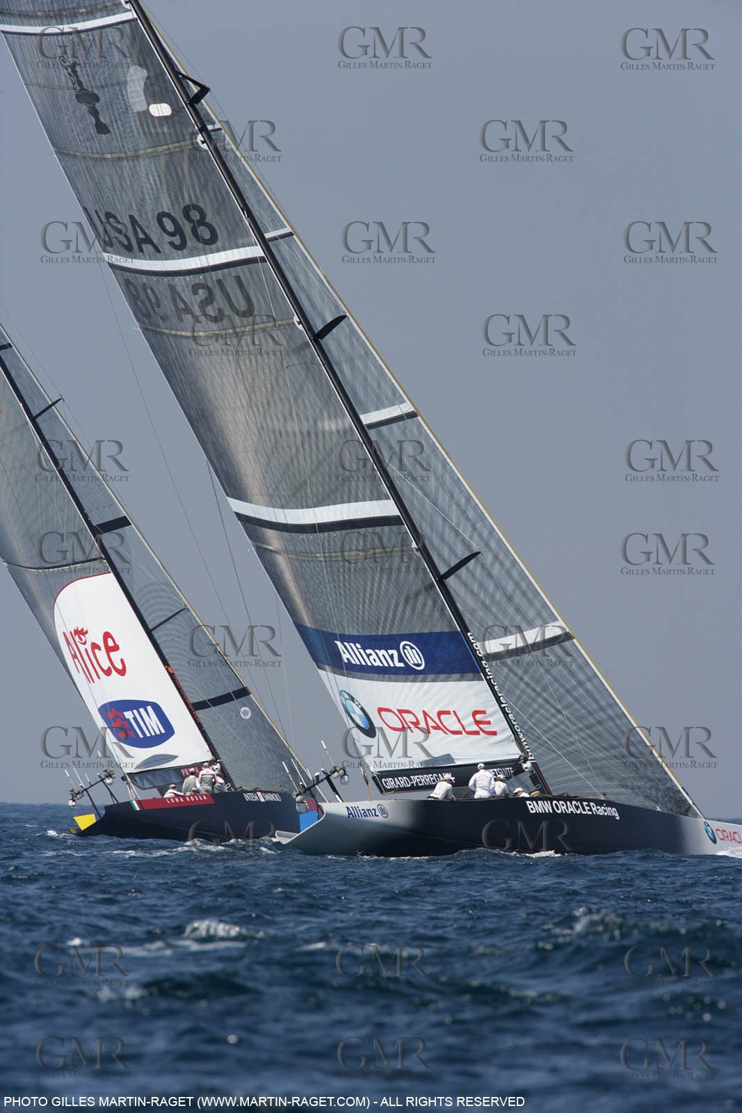 19 05 2007-Valencia (Spain)- 32nd America's Cup - Louis Vuitton Cup - Semi-final - Day 6 - BMW ORACLE racing