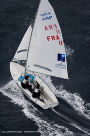 26 04 2007 - 2007 Semaine Olympique Française - Hyères (South of France) - Day 5 - Team France - 470 Homme - Bonnaud-Bonnaud