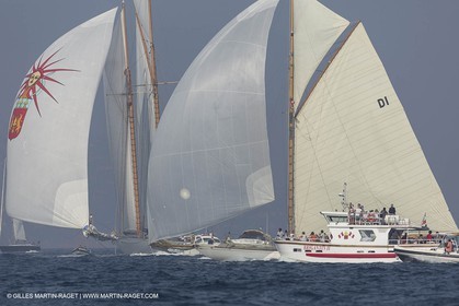 28 09 2014, Saint-Tropez (FRA,83), Voiles de Saint-Tropez 2014, Coupe du Yacht Club de France, Marislka, Elena