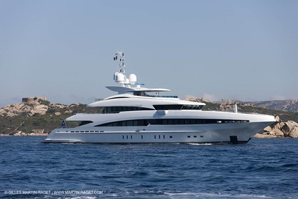 18 08 2011 - La Maddalena (ITA, Sardinia) - Motor yacht Inception