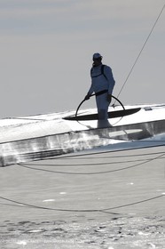 19 01 2010 - Valencia (ESP) - 33rd America's Cup - BMW ORACLE Racing - Valencia training, Day 2