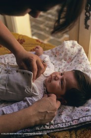 Boutis - cloths from Provence - Souleiado museum - Tarascon (FRA,13)