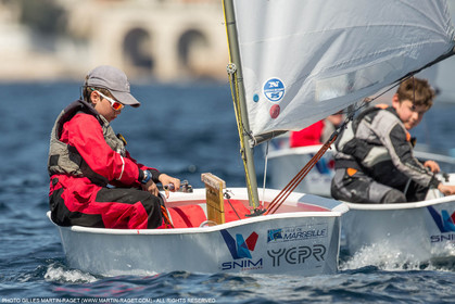 14 04 2016, Marseille (FRA,13), SNIM Dériveurs, Coupe Internationale de Printemps Optimist, Day 4