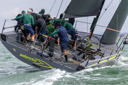 23 07 2025, Cowes (UK, IOW), Admiral's Cup 2025, Inshore racing Day 2, Django Wallyrocket 51, Yacht Club Costa Smeralda (ITA)