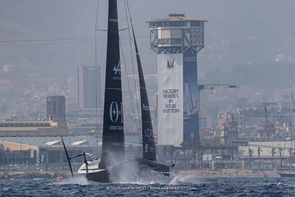 22 08 2024, Barcelona (ESP), Louis Vuitton 37th America's Cup, Louis Vuitton Preliminary Regatta, Race Day 1