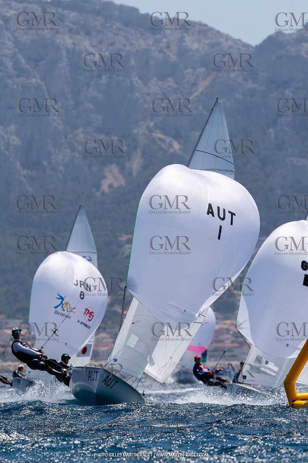 15 07 2023, Marseille (FRA), Paris 2024 Olympic Games Sailing Test Event, Day 6, 470 Medal Race