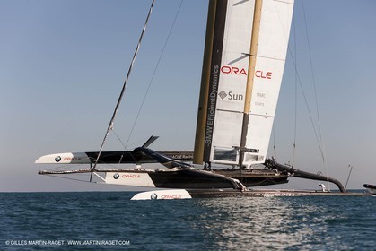 27 01 2010 - Valencia (ESP) - 33rd America's Cup - BMW ORACLE Racing - Training in Valencia