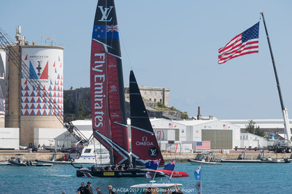 17 06 2017 - Bermuda (BDA) - 35th America's Cup 2017 - 35th America's Cup Match Presented by Louis Vuitton, Race day 1
