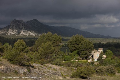 29 04 2012 - Eygalières (FRA, 13) - Chaîne des Alpilles vers Eygalières