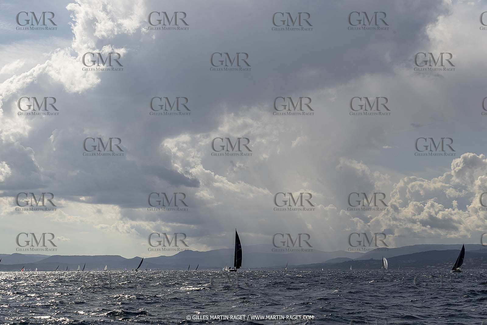 25 09 2022, Saint-Tropez (FRA, 83), Les Voiles de Saint-Tropez 2022, Arrivée des bateaux et de la Coupe d'Automne du Yacht Club de France