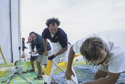 Course à la voile, multicoques, ORMA 60, Jean Le Cam, Bonduelle
