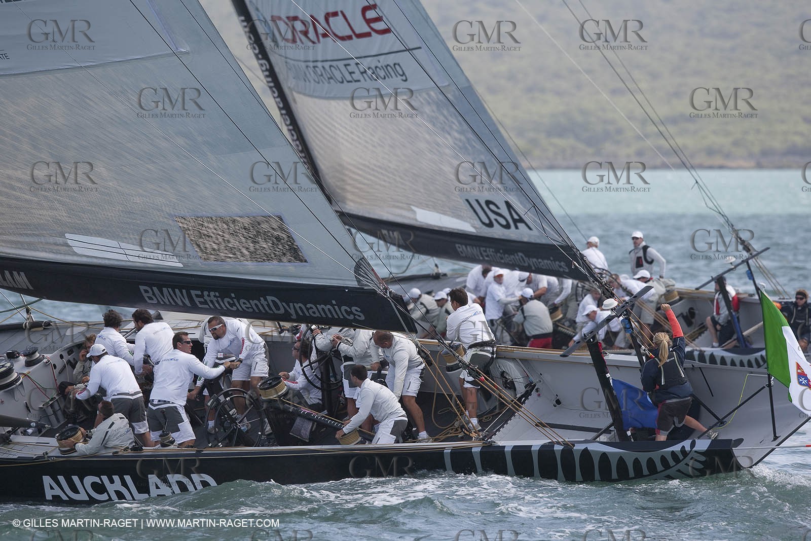 03 02 2009 - Auckland (NZL) -  Louis Vuitton Pacific Series -  Racing Day 4 - Round Robin 1