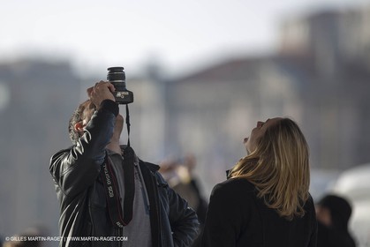 02 02 2013 Marseille (FRA,13) - Opening of the shadehouse and renovated historical Vieux Port