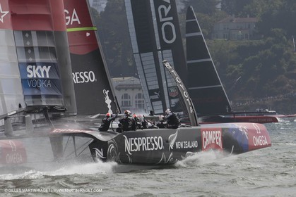 08 09 2013 - San Francisco (USA,CA) - 34th America's Cup - Final Match - Race Day 2