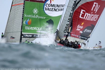 23 05 2007-Valencia (Spain)- 32nd America's Cup - Louis Vuitton Cup - Semi-final - Day 8