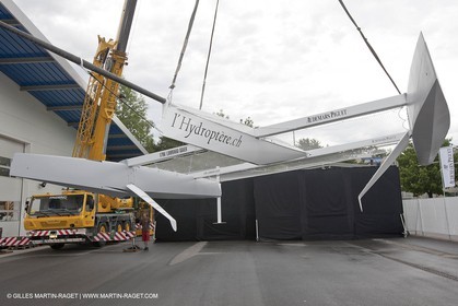 23 08 2010 - Ecublens (SUI) - L'Hydroptère.CH - Project launch