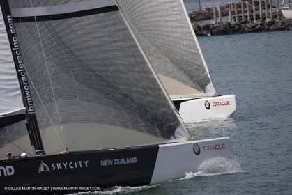 29 01 2009 - Auckland (NZL) - Louis Vuitton Pacific Series - BMW ORACLE Racing - Training